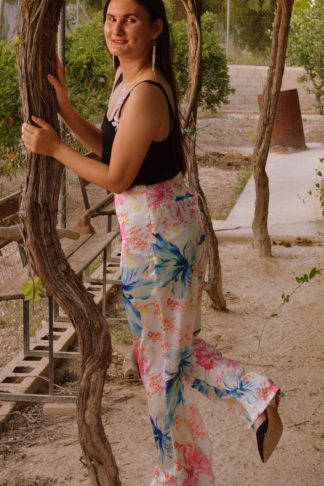 Pantalón flowers