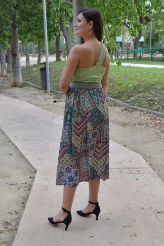 Vestido green palmer