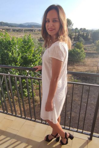 Vestido special white